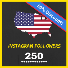 Buy 250 USA Instagram Followers