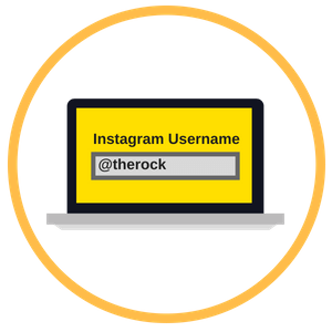 Provide your Instagram Username.