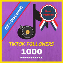 Most popular TikTok followers
