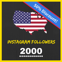 Buy 2000 USA Instagram Followers